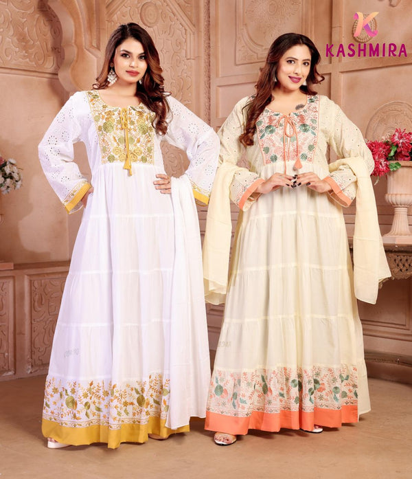 Cotton Jalabiya – Offwhite Embroidery Collection