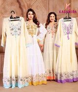 Cotton Jalabiya – Offwhite Embroidery Collection